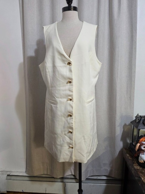 H&M Dresses & Skirts - H & M Button up Vest DRESS
